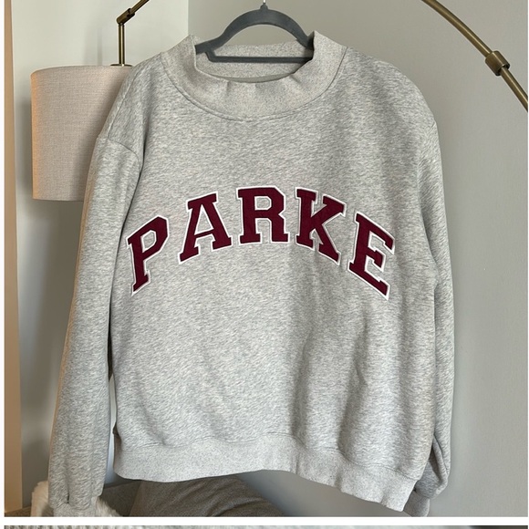 Parke Gray Crew Neck Sweater - Picture 1 of 6